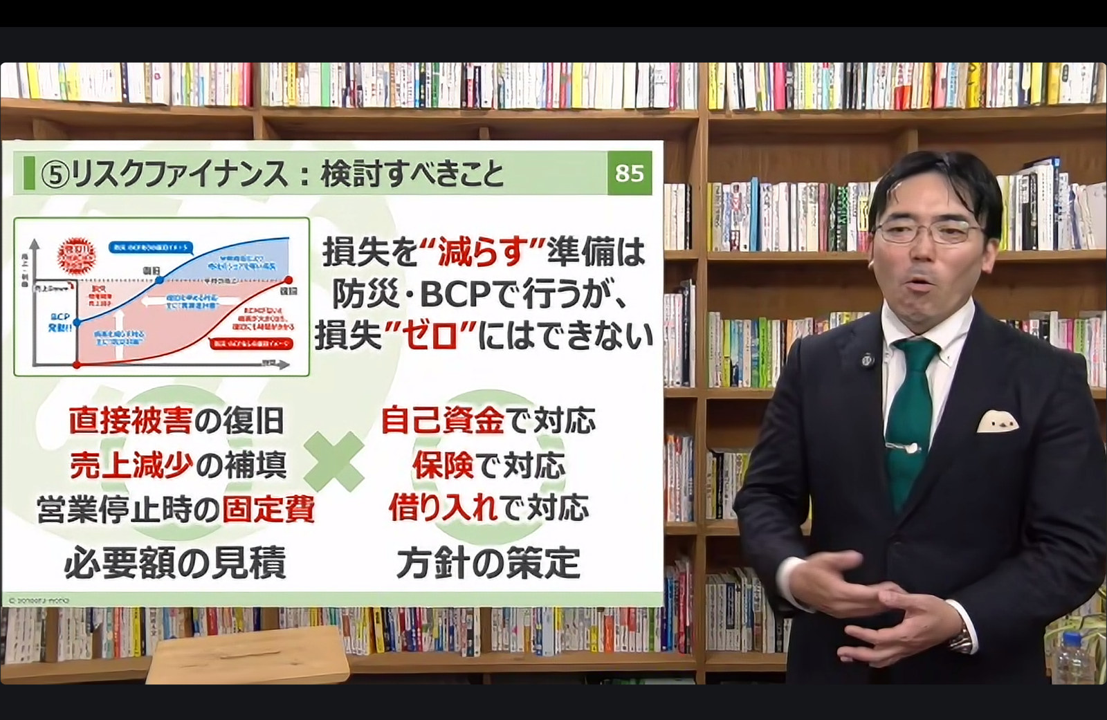 リスクファイナンス:検討すべきこと