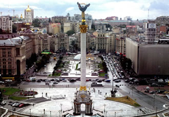 キエフの独立広場