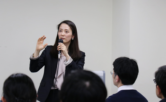 増原裕子さん講演の様子