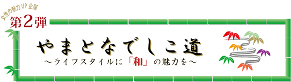 第2弾　やまとなでしこ道－ライフスタイルに「和」の魅力を－